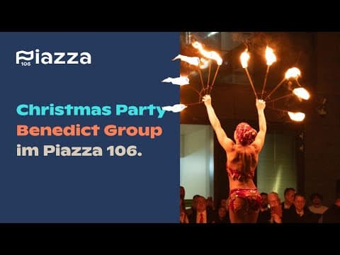 Christmas Party der Benedict Education Group @Piazza 106