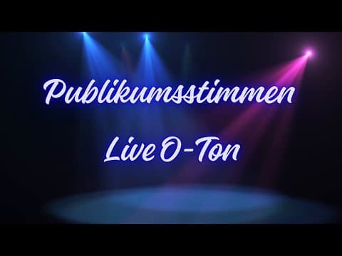 Publikumsstimmen zur Big Blue Blues Brothers™ Tribute Show | Live O-Ton