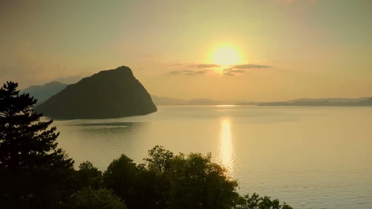 Magischer Sonnenuntergang Hotel Floraalpina Vitznau/Magical sundowner Hotel Floraalpina Vitznau