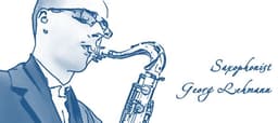 Saxophonist Georg Lehmann Logo