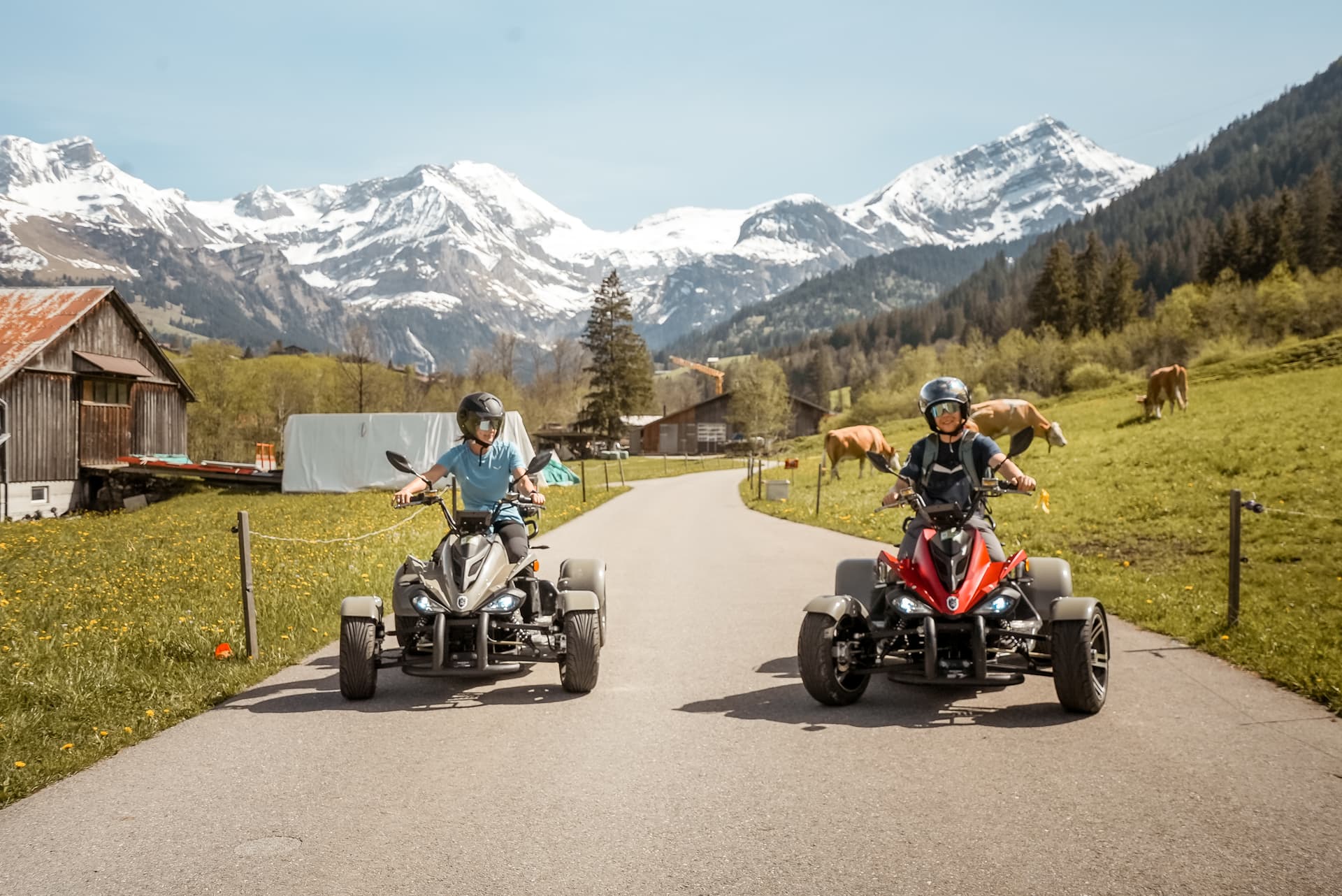 Electric ATV Tours Gstaad