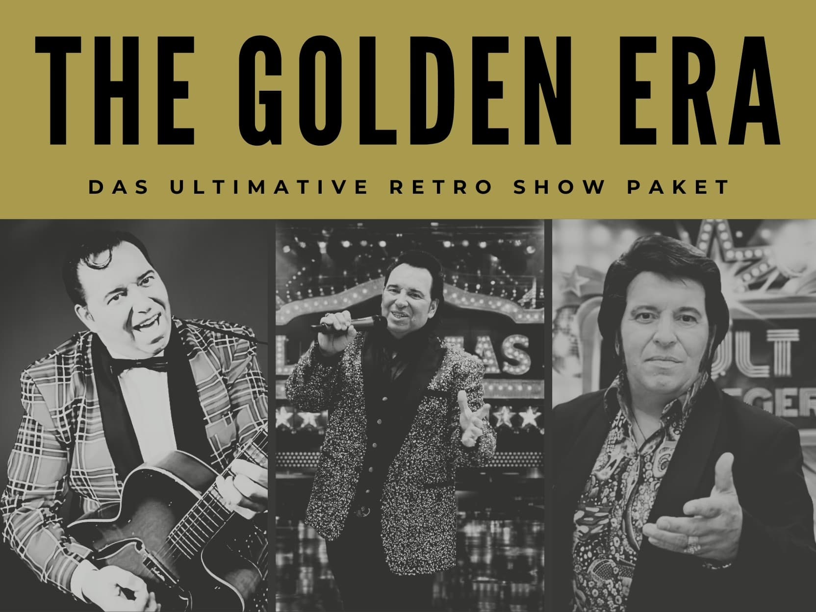 THE GOLDEN ERA Oldies-Show