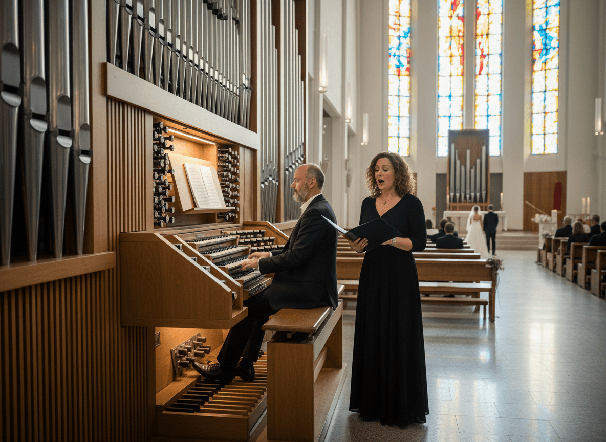 Organist and soprano for weddings in Bellinzona