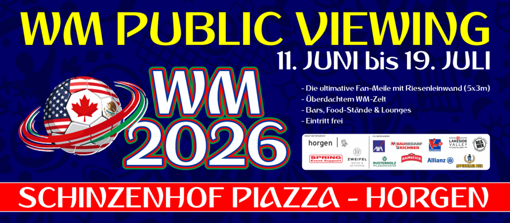 Schinzenhof Piazza - Retransmission publique de la Coupe du monde 2026
