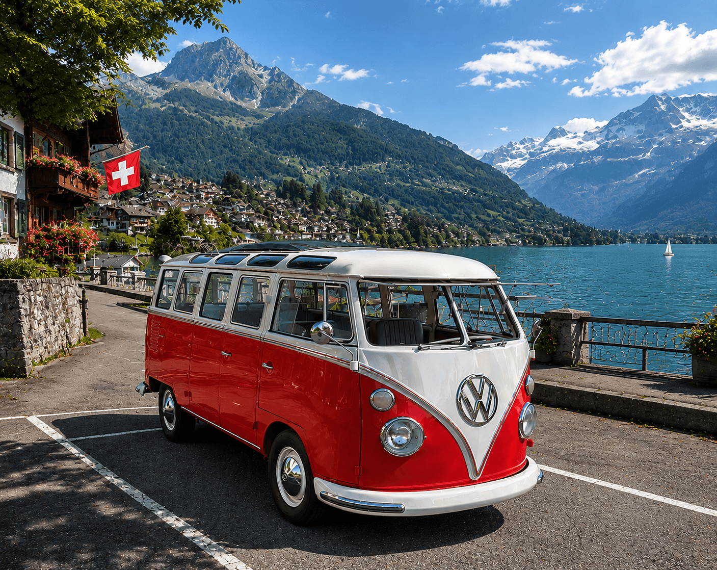 Exklusiver VW T1 Bulli für Hochzeiten, Firmenanlässe & Fotoshooti
