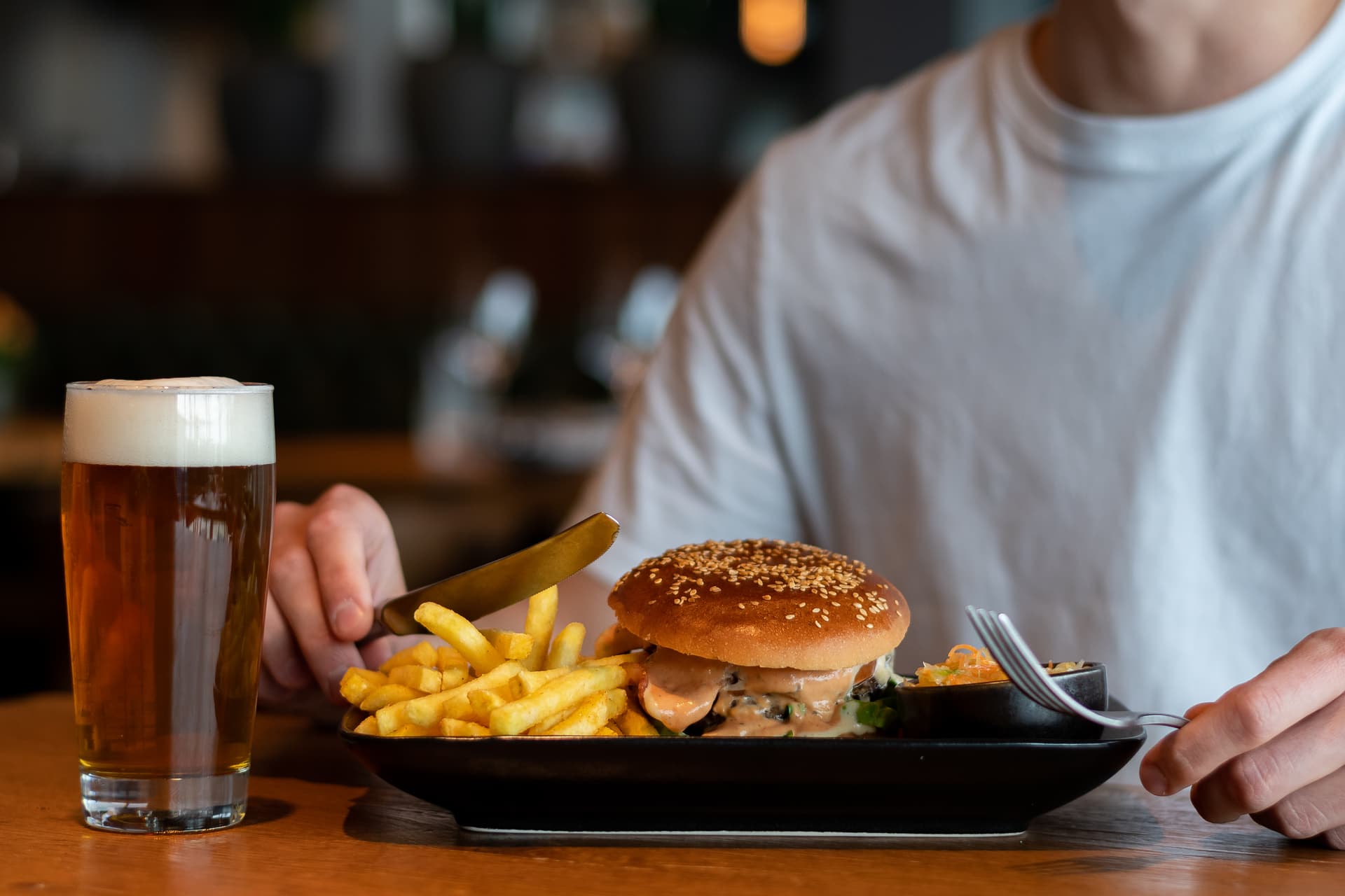 Burger & Beer at Autohalle Andelfingen